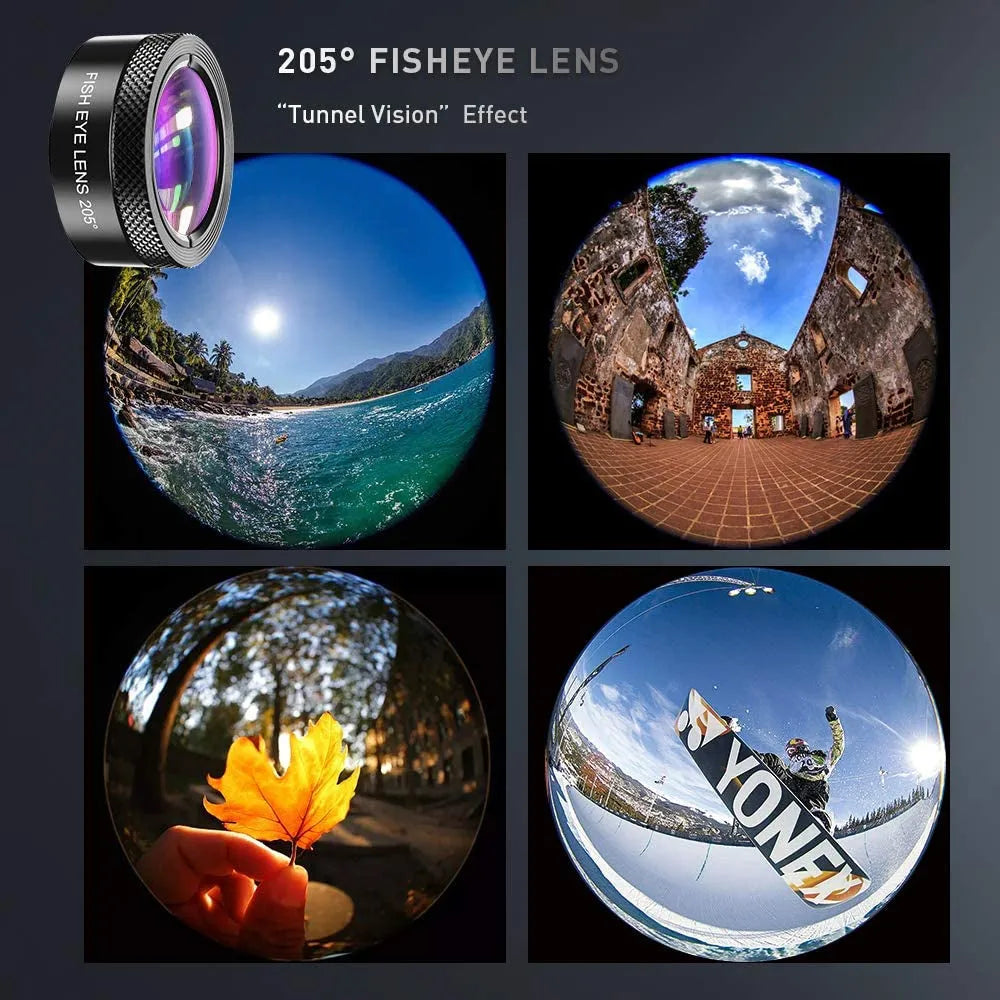 Vibe Geeks 4 - in - 1 Mobile Phone Camera Lens Kit 22x